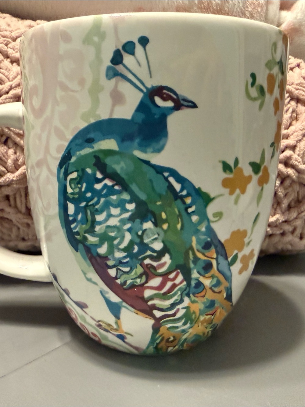 Peacock Ceramic Mug